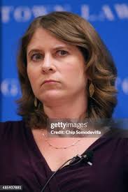 Georgetown Law Professor Rosa Brooks moderates a panel discusson... News  Photo