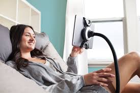 Comfortably Watch Movies In Bed Using Your Tablet And The Spider Monkey Reserve One Now On Kickstarter Or Check It Ou Spider Monkey Ipad Holder Tablet Stand