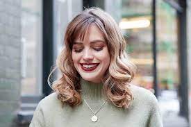 The length, style and finish for your fringe may vary. Curly Hair Bangs 6 Styling Tips And 16 Trendy Looks To Try