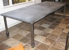 Aug 07, 2021 · metal dining table and chairs ukfcu phone : Industrial Zinc Top Dining Table On Wheels At 1stdibs