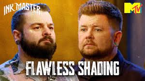 The artists have to demonstrate flawless shading through their black and  grey artistic pieces 😎 #mtvinkmaster