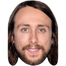 Owen Campbell (Long Hair) Big Head. Larger than life mask.