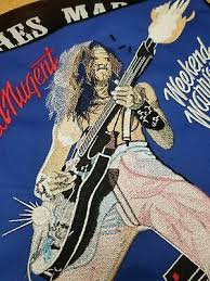 LARGE EMBROIDERED TED NUGENT WEEKEND WARRIORS JB PATCH (Please Read Ad)