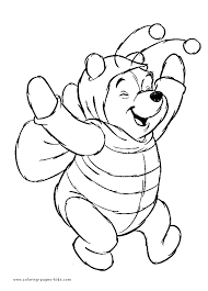 These free, printable summer coloring pages are a great activity the kids can do this summer when it. Winnie The Pooh Halloween Color Page Halloween Coloring Halloween Coloring Pages Free Halloween Coloring Pages