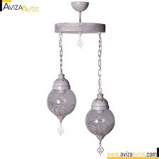 Aviza Osmanli 2 Li Beyaz Patina Sarkit Avize Avize Osmanli
