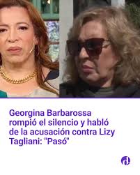 Georgina Barbarossa se posicionó en el escándalo por las acusaciones de  Viviana Canosa contra Lizy Tagliani ⭕