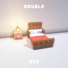 Beds were added to minecraft in february 2011, in beta version 1.3, alongside redstone repeaters and sandstone slabs. Double Bed Design Tutorial I Know I Misspelt Block I M Honestly The Worst For Typos Sorri Minecraft Creations Minecraft Designs Minecraft Houses