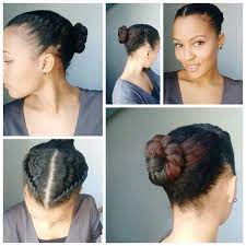 Hey Friends I Put The Curls Away For A Few Days And I M Wearing A Simple Protective Style My Ha Cornrows Natural Hair Natural Hair Styles Easy Hair Styles