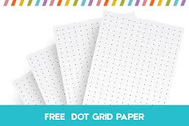 There are all different ways to accomplish this depending on your project, you'll need a different kind of grid on your graph paper. Free Printable Bullet Journal Dot Grid Paper Graph Paper Printable