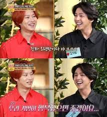 Kibum is seriously a member, he's just been on the longest. Kim Heechul Gets Emotional As He Reunites With Former Super Junior Member Kim Ki Bum On Variety Show Soompi