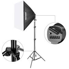 Neewer 1900w Photography Studio Softbox Lighting Kit 2 79 Inches Light Stand 10 45w Light Bulb 2 5 Socket Light Holder 2 20 27 Inches Soft Box For Portrait Video Shooting Neewer Photographic Equipment And Accessories