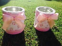 Centros de mesa vintage latas decoradas shabby chic mesa. Los Mejores Centros De Mesa Con Latas Recicladas Muy Originales