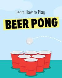 How To Play Beer Pong Easy Drinking Games Beer Tasting Parties Beer Pong