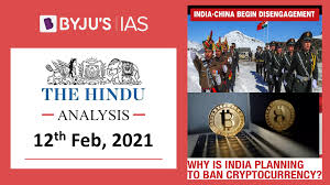 In march 2020, the supreme court allowed banks to handle cryptocurrency transactions from exchanges and traders, overturning a central bank ban had that dealt the thriving industry a major blow. The Hindu Video Analysis 12th Of February 2021 Daily Video News Analysis For Upsc