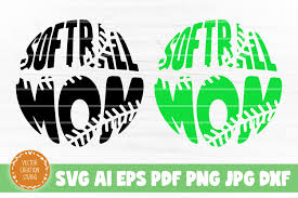 Softball Mom Svg Cut File Graphic By Vectorcreationstudio Creative Fabrica