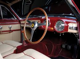 #0130 al, #0142 a, #0144 a, #0148 a and #0150 a i start with #0150al. Interior Ferrari 340 America Coupe 1951