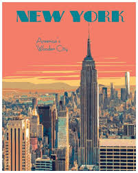 Vintage Posters New York Beach Travel Retro Travel Poster Vintage Poster Design Vintage Posters Decor