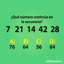 Suma, resta, multiplicación, división mamutmatematicas.com ofrece varios generadores de ejercicios que proveen una gran variedad de. Que Numero Continua En La Secuencia Acertijos De Palabras Como Estudiar Matematicas Ejercicios Para La Mente