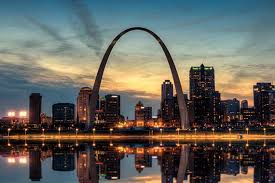 St Louis Arch Wall Decor Busch Stadium Skyline Print Man Etsy Saint Louis Arch St Louis Skyline St Louis Downtown