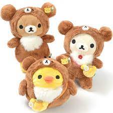 Rilakkuma Korilakkuma To Atarashii Otomodachi Plushies Sign Up Here To Earn 5 Credit Rilakkuma Plushie Rilakkuma Cute Stuffed Animals