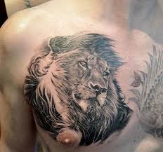 35 Great Liontattoos And Symbolic Meanings 22 Jpg 600 563 Pixels Mens Lion Tattoo Lion Chest Tattoo Lion Tattoo