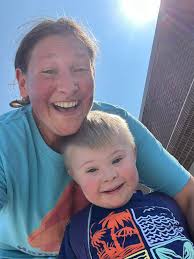 Elliot's first day of the 24/25 school year. He goes to Oak flat with the  intermediate unit! He was excited to get back to school. He was trying to  get away from