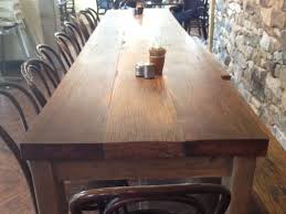 Chunky Farmhouse Table By Rabbit Trap Timber Dining Table Rustic Long Rustic Dining Table Farmhouse Table