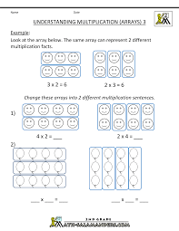 Beginning Multiplication Worksheets Multiplication Math Worksheets Beginning Math