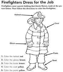 Firefighter Coloring Page Fire Fighters Pinterest Fire Fighters Preschool Firefighter Gear Fire Safety Week