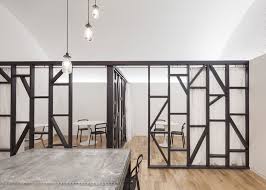 There's a sense of unfinished rawness in many of the elements, and it's not uncommon to see exposed brick, ductwork and wood. Industrial Style Offices Mix Reclaimed Objects With Minimal Aesthetic