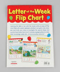 Take A Look At This Letter Of The Week Flip Chart By