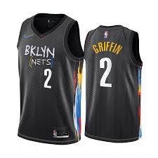 Blake griffin basketball jerseys, tees, and more are at the official online store of the nba. Blake Griffin Brooklyn Nets 2020 21 City Edition Black Jersey