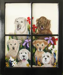 Custom Portrait Painting From A Photo Of Your Pet Vintage Etsy In 2020 Custom Portrait Painting Custom Dog Custom Pet Portraits