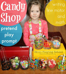 Candy Shop A Pretend Play Prompt Pretend Play Candy Shop Dramatic Play Preschool