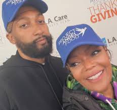 Loved starting this day of giving thanks by volunteering at  @projectangelfood with my great love. Many show up