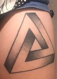 They look great and healed great. Impossible Triangle Thigh Piece By Charlie Girl At Electric Hand Tattoo In Nashville Tn 6 Months Healed Tattooed 9 28 19 Tattoos