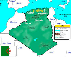 Abc Maps Of Algeria Flag Map Economy Geography Climate Natural Resources Current Issues International Agreements Population Social Statistics Political System