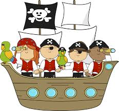 Pirates On Pirate Ship Clip Art Pirates On Pirate Ship Image Pirate Theme Pirates Pirate Activities