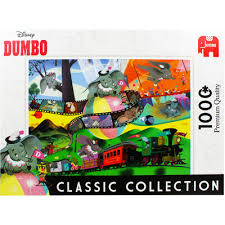 Disney parks dumbo fly elephant signature puzzle 1000 pcs new made of paper app. Disney Dumbo Movie Poster 1000 Piece Jigsaw Puzzle The Works