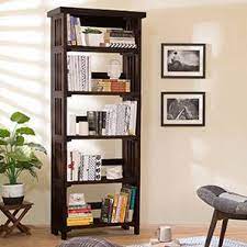 With this compact design, you can fully make use of the desk space and easily get the books and files within easy reach. Rhodes Folding Book Shelf Urban Ladder