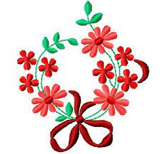 Stitches out so accurately, perfect jd tractir. Free Embroidery Design Floral Embellishment I Sew Free Free Machine Embroidery Designs Free Embroidery Patterns Machine Free Embroidery Designs