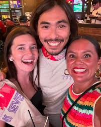 I love us! Survivor fam in Phx ❤️ Loved celebrating @romethehost at his  premiere party for Survivor Season 47! 🌴🌊💞🌈🎉🪱☀️🔥 @survivorcbs  #survivor47