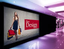 Free Shopping Mall Billboard Mockup A Graphic World Billboard Mockup Poster Mockup Advertising Poster