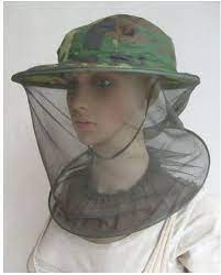 Camouflage Mosquito Hat With Head Net Mesh Malaria Net Free Mosquito Repellent Bug Hat Insect Hat Repels Bug Mosquito Repellent Fishing Hat Camping Hat