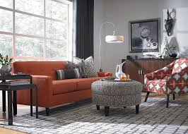 Orange Couch Grey Walls Burnt Orange Living Room Living Room Orange Burnt Orange Living Room Decor