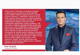 Petr suchoň (37) a jeho manželka, bývalá tenisová hvězda klára koukalová (39), se dočkali prvního dítěte. Petr Suchon Se Nemel Zac Omlouvat Video Voxpopuliblog Cz