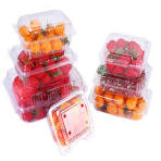 Clear Disposable Plastic PET Clamshell Fruit Vegetable ...