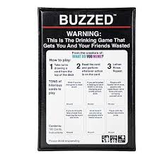 Buzzed This Is The Drinking Game That Gets You And Your Friends Wasted Toys Games Amazon Com Drink Drinkin Drinking Games Drinking Card Games Drinking