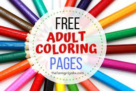 And really, i can't think of a better way to relax and indulge in creativity time for yourself than with these disney princesses adult coloring pages. Free Printable Adult Coloring Pages The Farm Girl Gabs