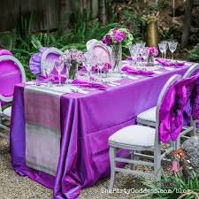 Video i 4k og hd klar til næsten enhver nle nu. I Freaking Love These Wedding Table Settings Pic 6 Purple Tablescapewith Flower Chair Covers The Party Goddessthe Party Goddess